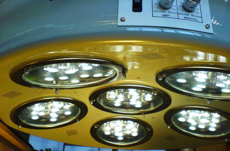 Светильник хирургический СР – 6 LED(МОДЕРНИЗИРОВАННЫЙ)