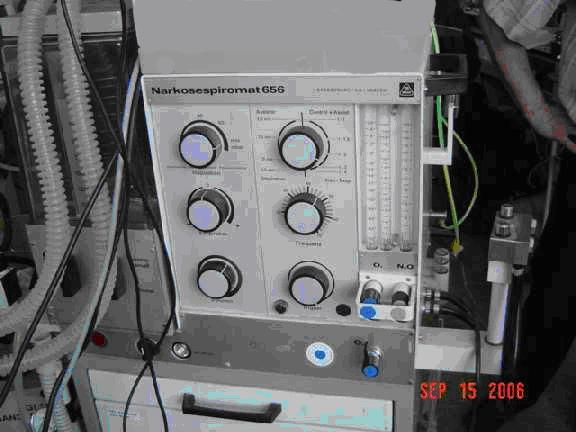 Наркозно-дыхательный аппарат Drager NARKOSESPIROMAT 656