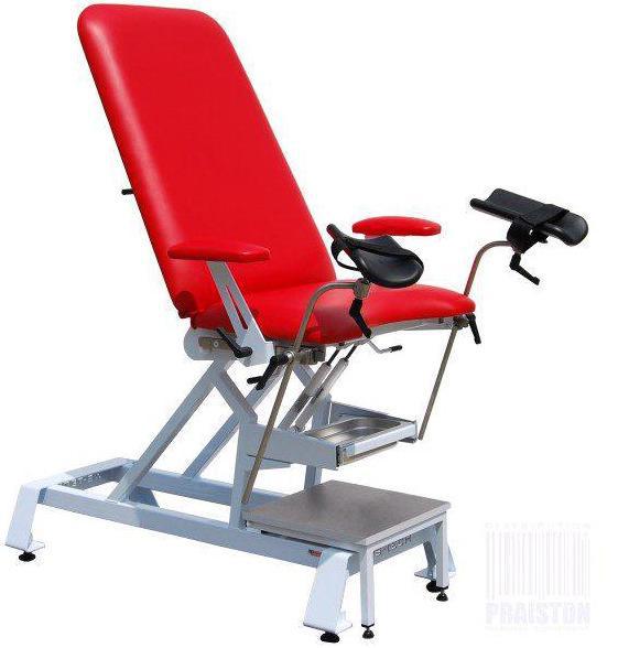 Гинекологический стол-кресло: электрически регулируемое