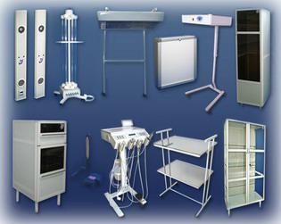Медицинская мебель и оборудование в ассортименте